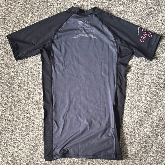 Bad Grapplers Club Black Graphic Rash guard T-Shirt. New, original packaging. - Picture 2 of 4